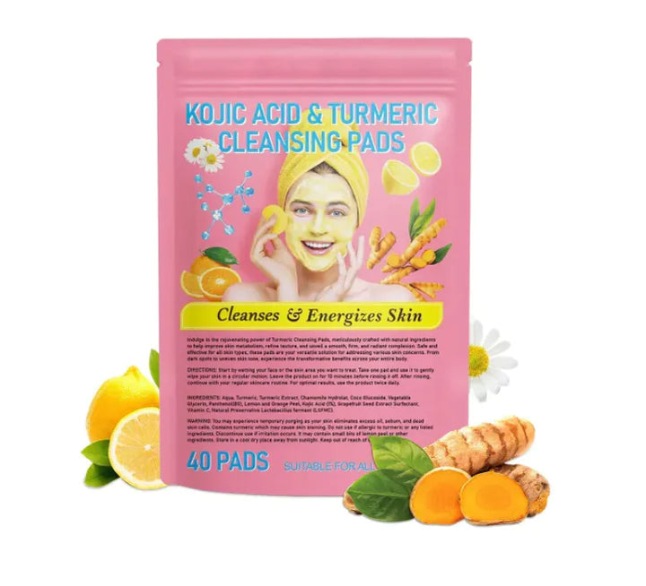 Turmeric Kojic Cleansing Pads