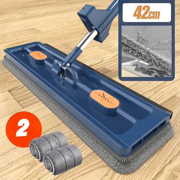 Microfiber Mop With Dewatering Scraper