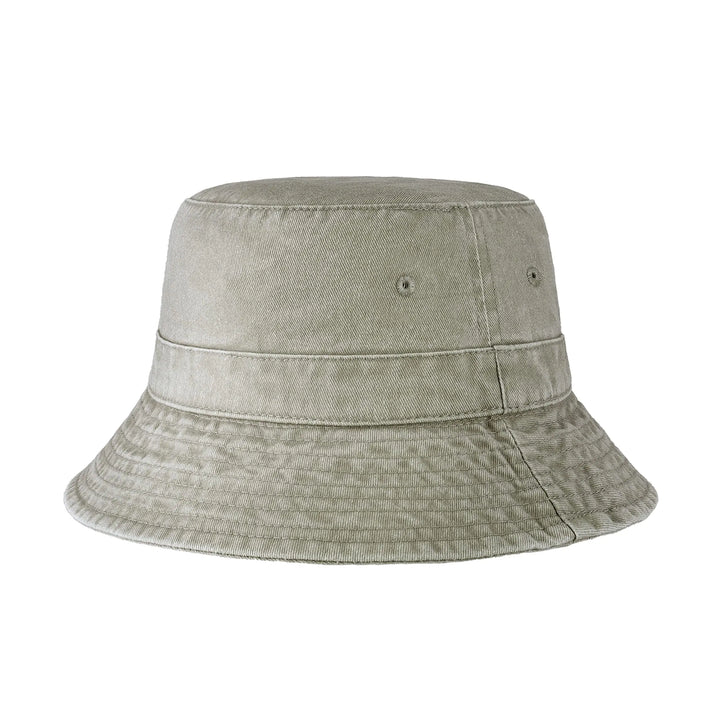 Hot Summer Bucket Hat - Trendy Cotton Sun Hat for Beach, Golf, Fishing - Fun Outdoor Vacation Boonie for Men and Women One Size Rhino Grey