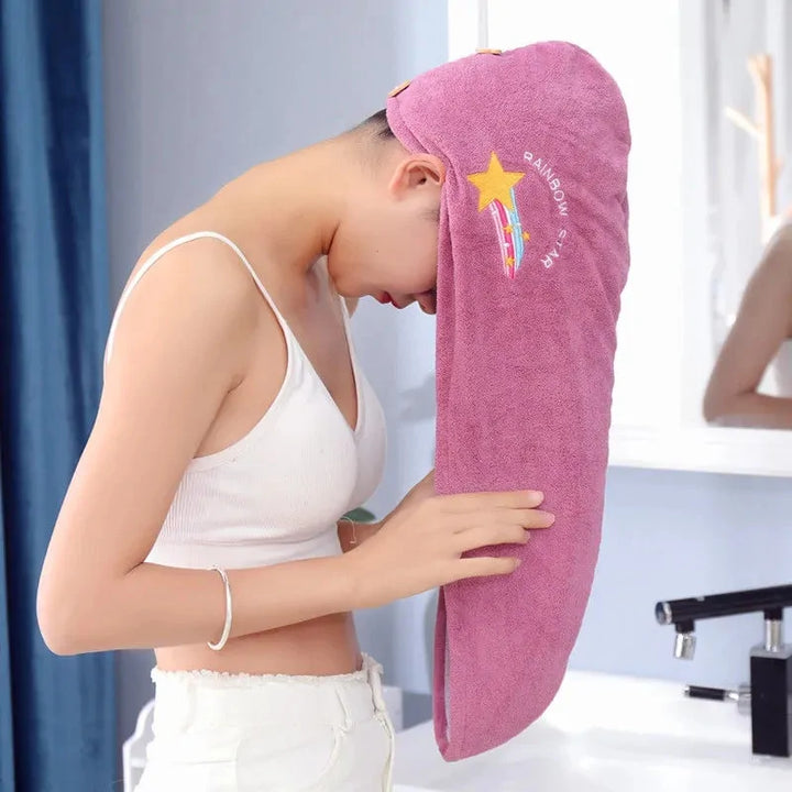 Microfiber Shower Cap Towel