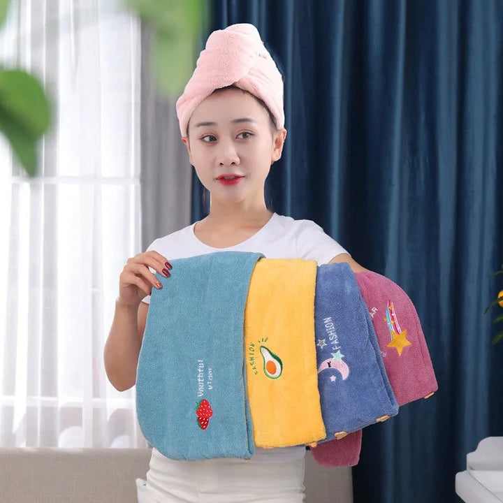 Microfiber Shower Cap Towel