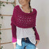 Knitted Double Sleeve Shawl