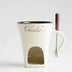 Ceramic Chocolate Cheese Ice Cream Hot Pot Mug