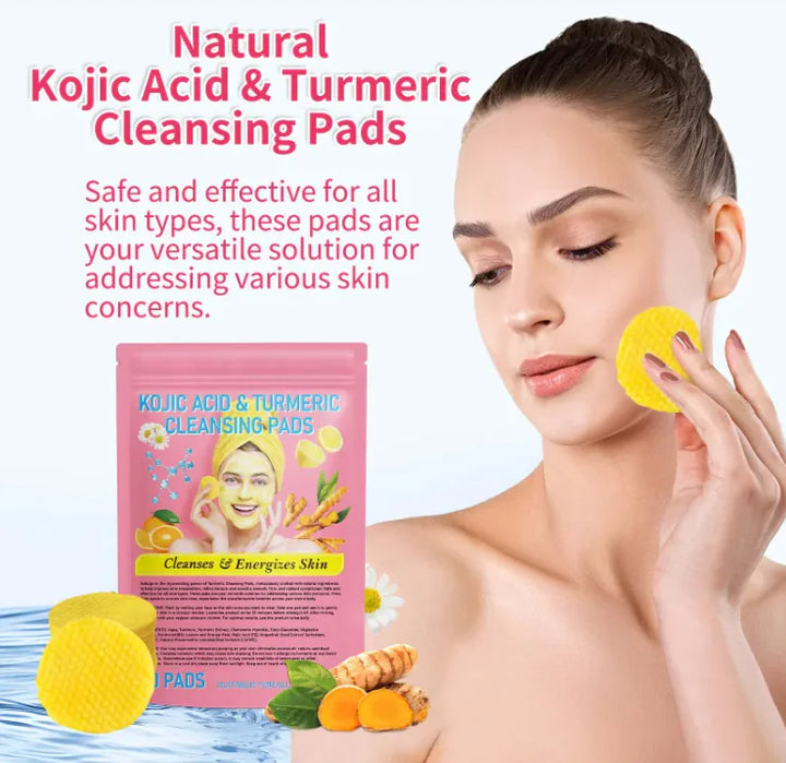 Turmeric Kojic Cleansing Pads