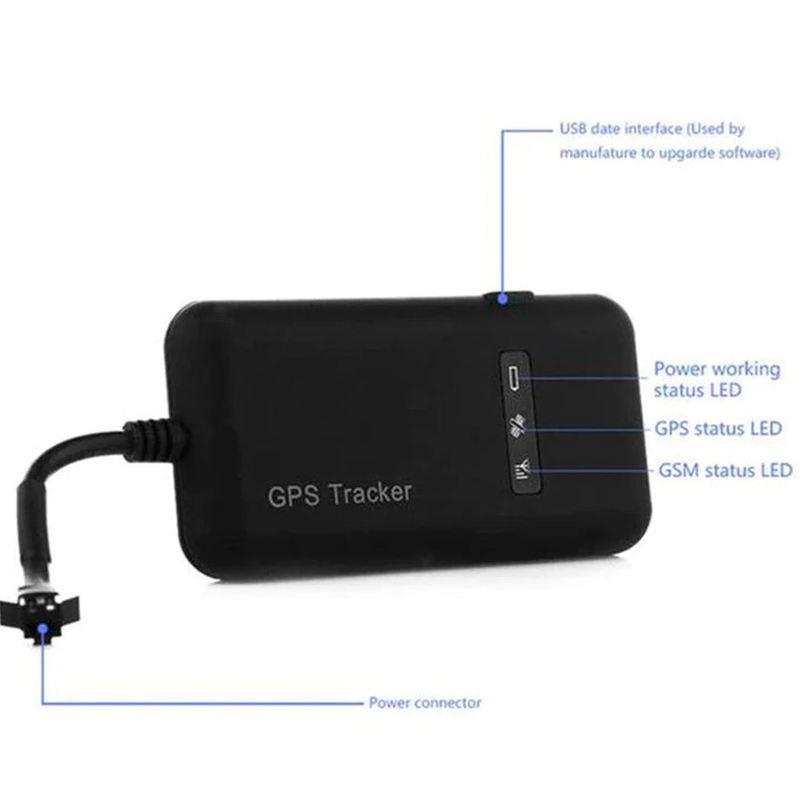 Real Time GPS Tracker Tracking Locator Device GPRS GSM Car/Motorcycle Anti Theft