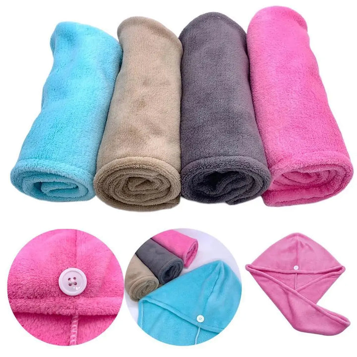 Magic Microfiber Hair Fast Drying Dryer Towel