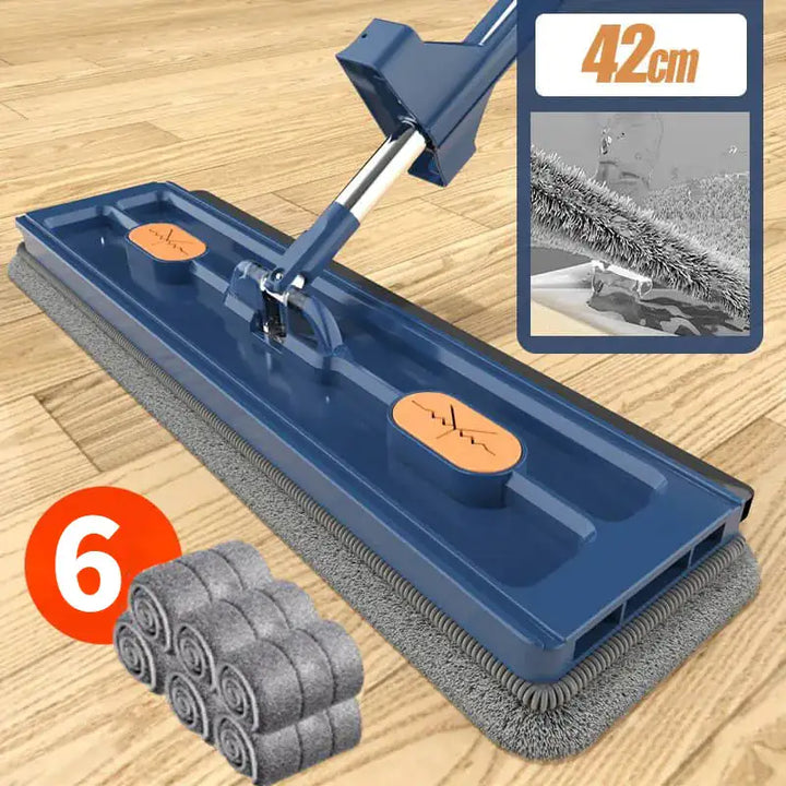 Microfiber Mop With Dewatering Scraper