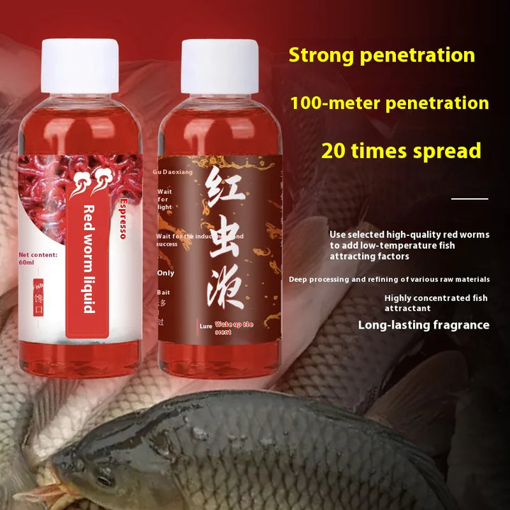 Essential Grass Carp Nesting Mix with Red Worm Liquid – Ultimate Wild Fishing Bait!