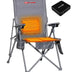 Antarctica Gear Heated Camping Chair with 12V Battery & 5 Pockets