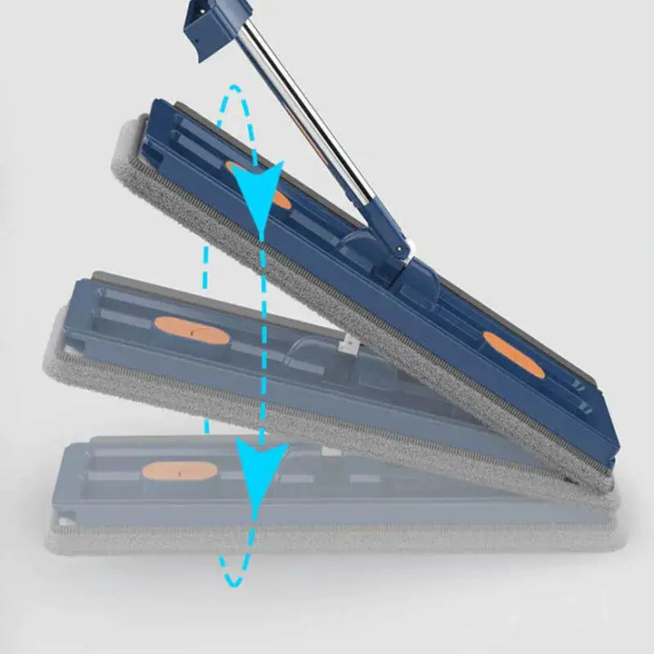 Microfiber Mop With Dewatering Scraper