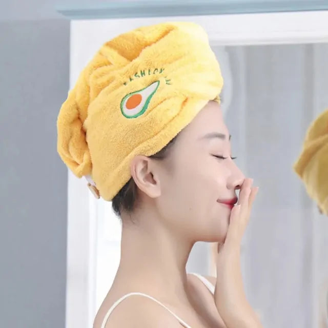 Microfiber Shower Cap Towel