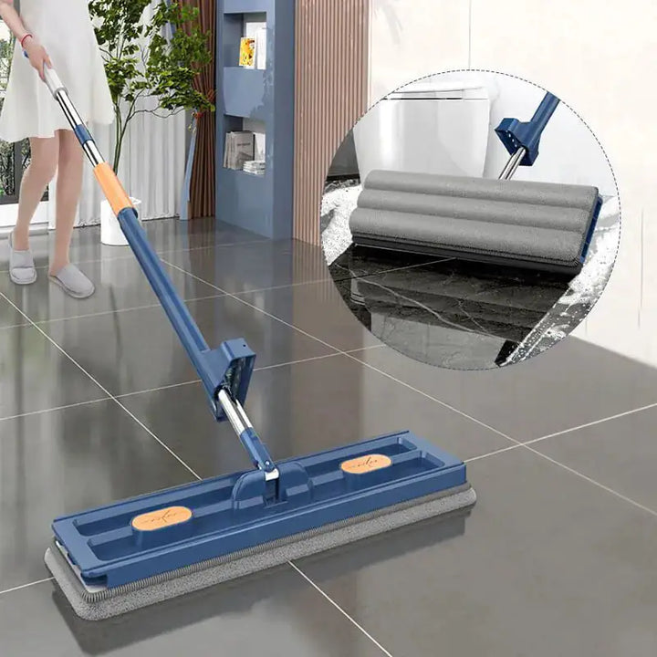 Microfiber Mop With Dewatering Scraper