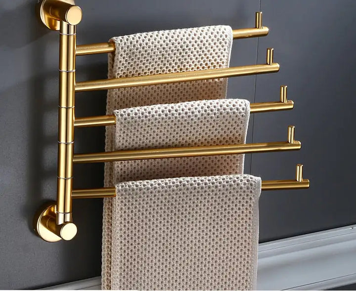 Punch-Free Towel Rack