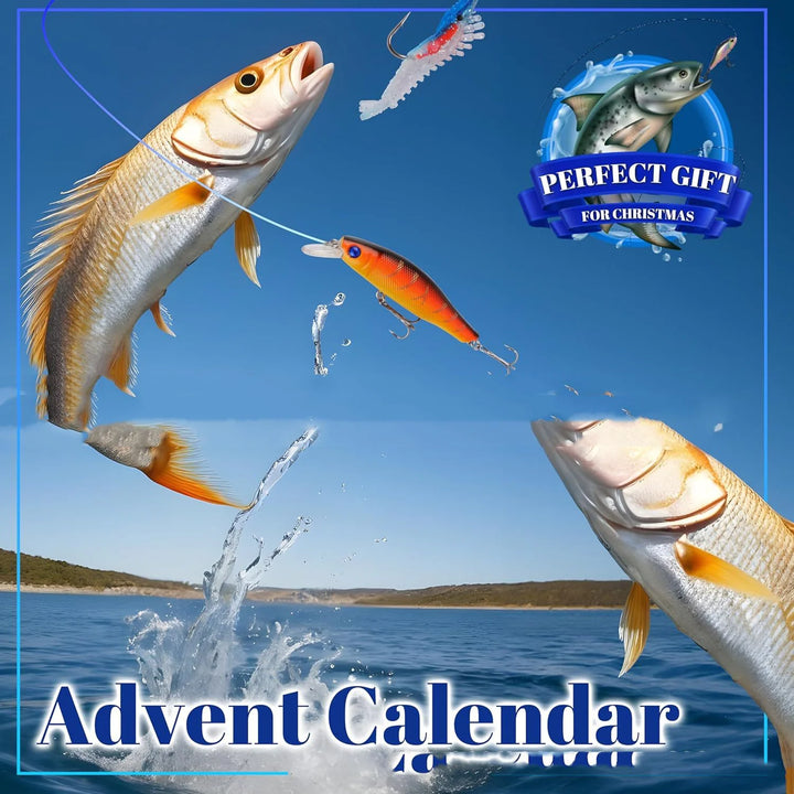 Christmas Fishing Gear Advent Calendar Set