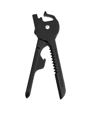 EDC Mini Utility Keyring Tool - Multi-Function Pocket Opener, Screwdriver, and Tactical Keychain Knife