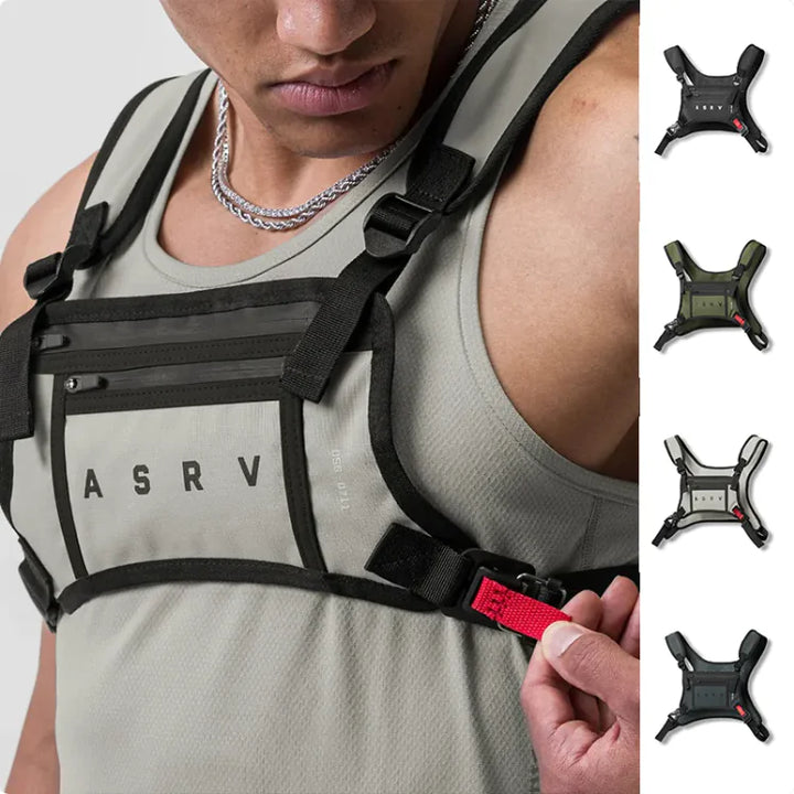 Men's Tactical Chest Rig & Waist Bag – Streetwear & Fitness Gear