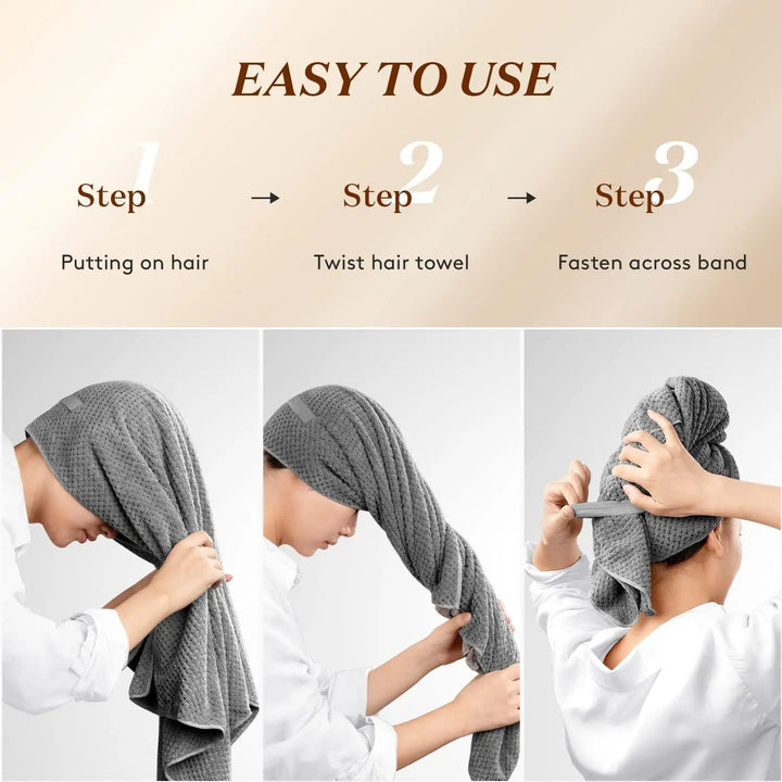 Long Hair Towel Wrap