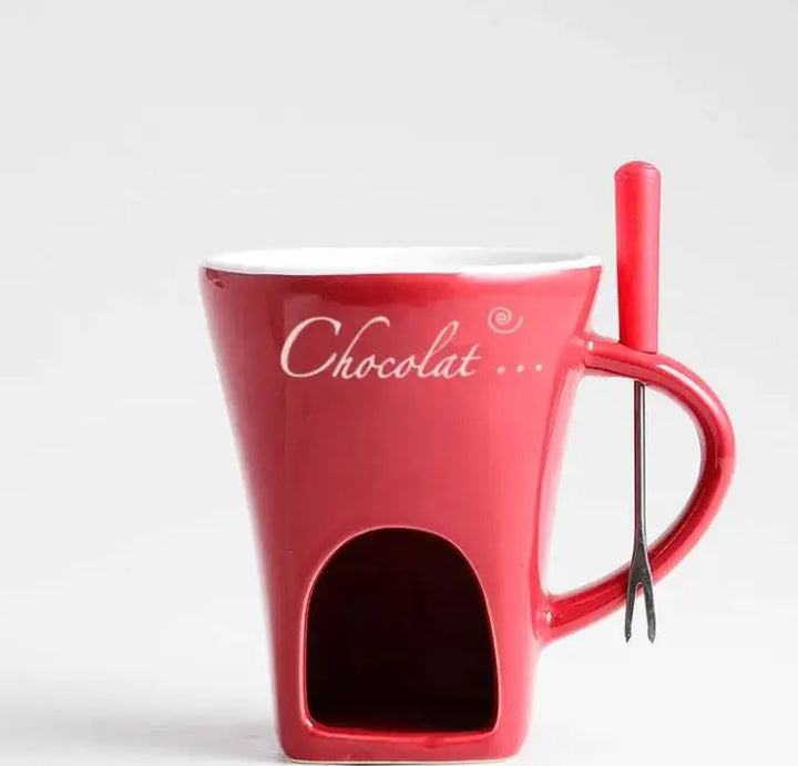 Ceramic Chocolate Cheese Ice Cream Hot Pot Mug