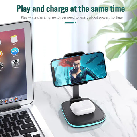 3in1 Magnetic Wireless Charger